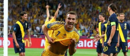 Euro 2012: Ucraina - Suedia 2-1